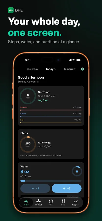 DHE iPhone screenshot 1